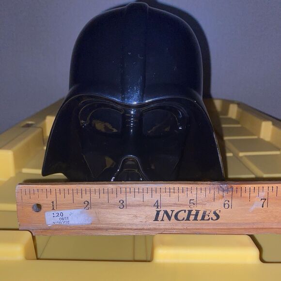 STAR WARS Darth Vader Ceramic Coin Bank Piggy Bank FAB 2014 Lucasfilm LTD - Picture 9 of 9